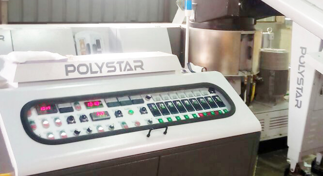 Second POLYSTAR granul machine in Operation in Bahrain 02